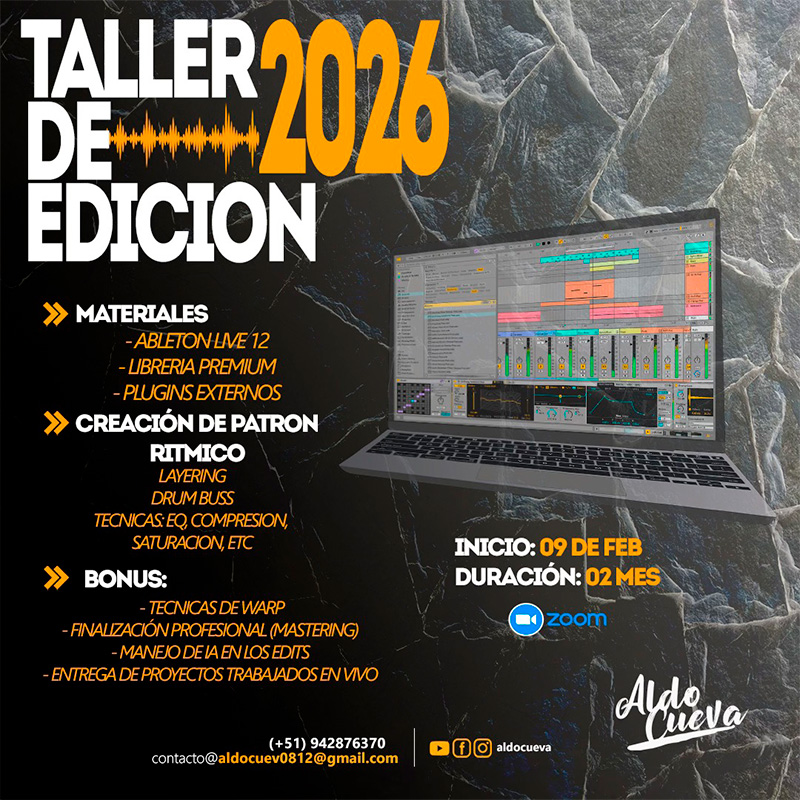 Curso Dj Aldo Cueva